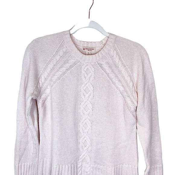 Brooks Brothers Red Fleece M Pink Merino Wool Alpaca Blend Sweater Size‎ Medium - Picture 6 of 8